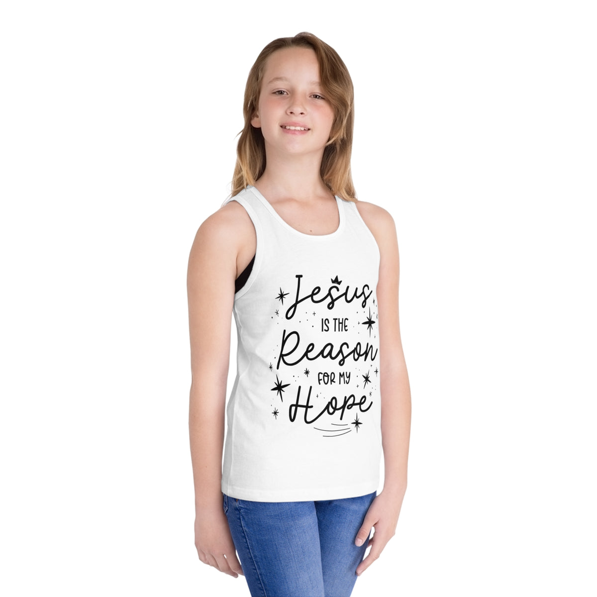 Kid's Jersey Tank Top Jesús la Razón