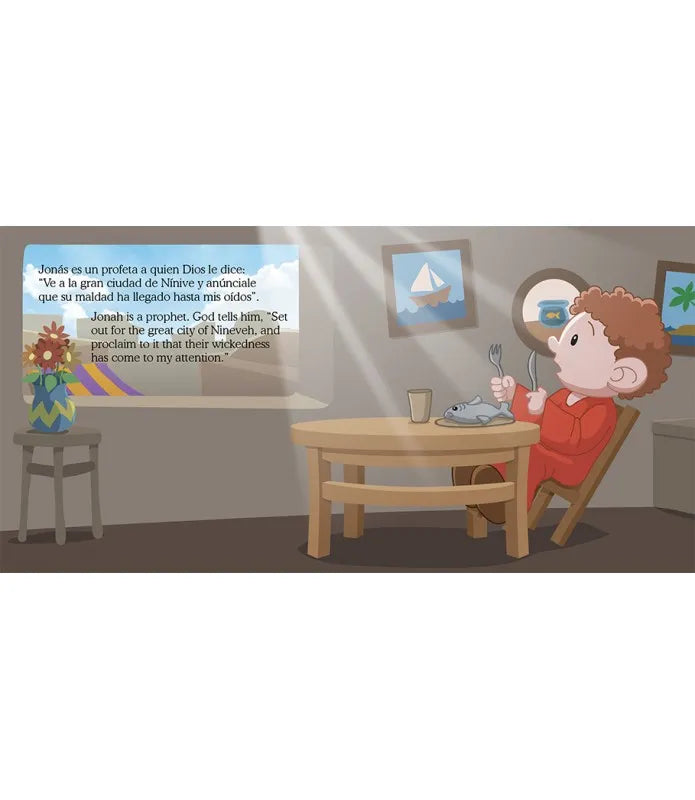 Jonás – Pequeños héroes de la Biblia / Little heroes of the Bible – Jonah – Biblia en español – foto 2