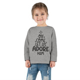 Toddler Long Sleeve Tee Adoremos
