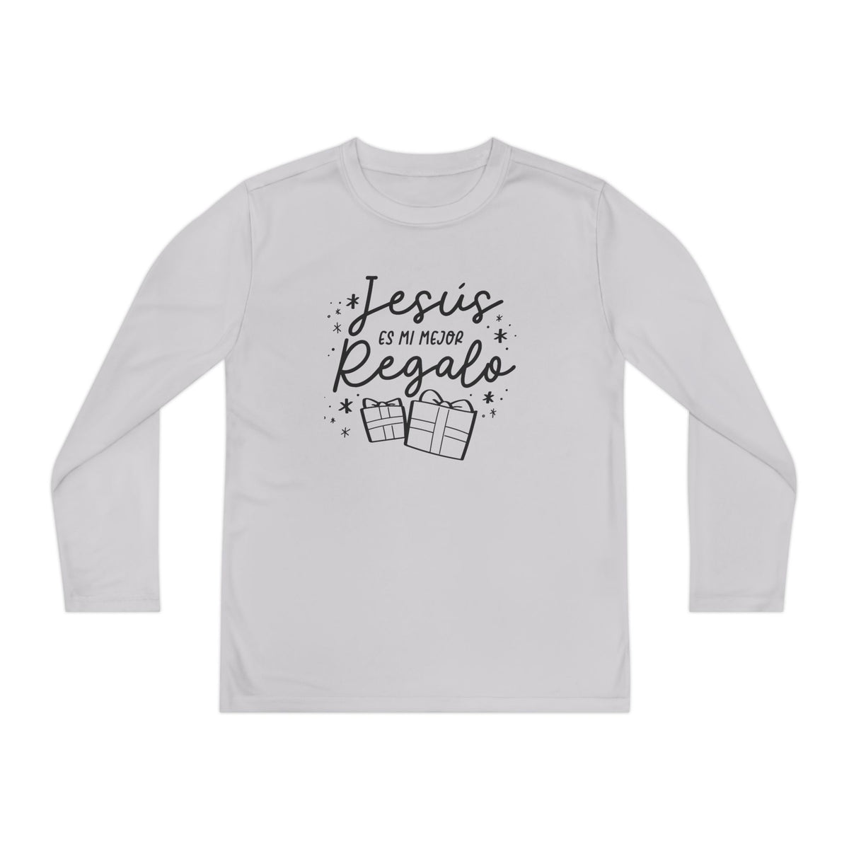 Youth Long Sleeve Competitor Tee Jesús mi Regalo
