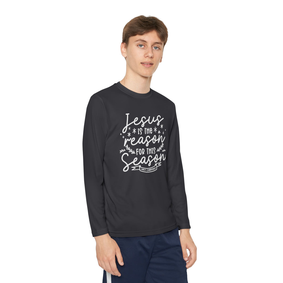 Youth Long Sleeve Competitor Tee Jesús la Razón