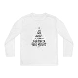 Youth Long Sleeve Competitor Tee Arbol Navidad