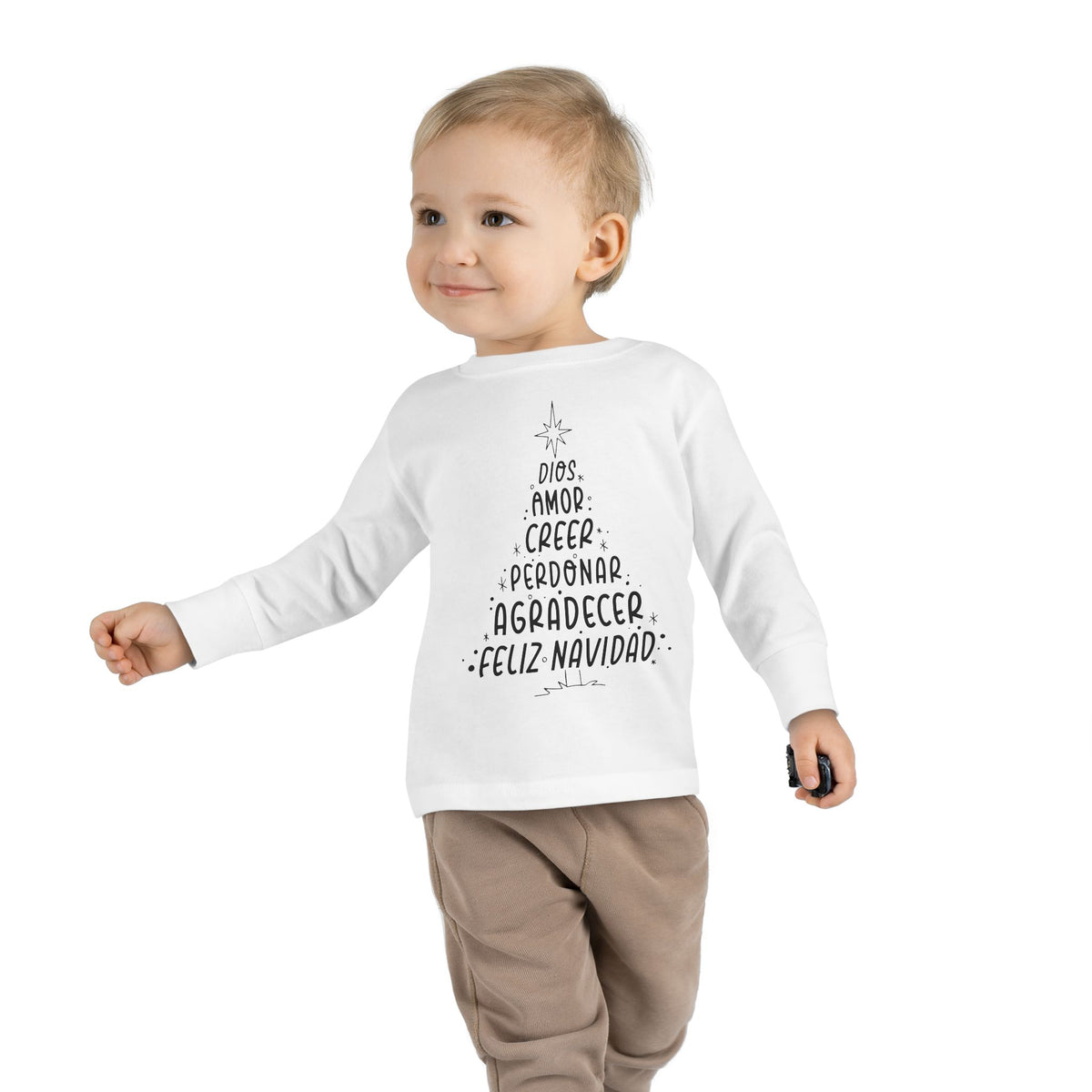 Toddler Long Sleeve Tee Jesús mi Regalo