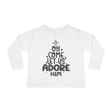 Toddler Long Sleeve Tee Adoremos