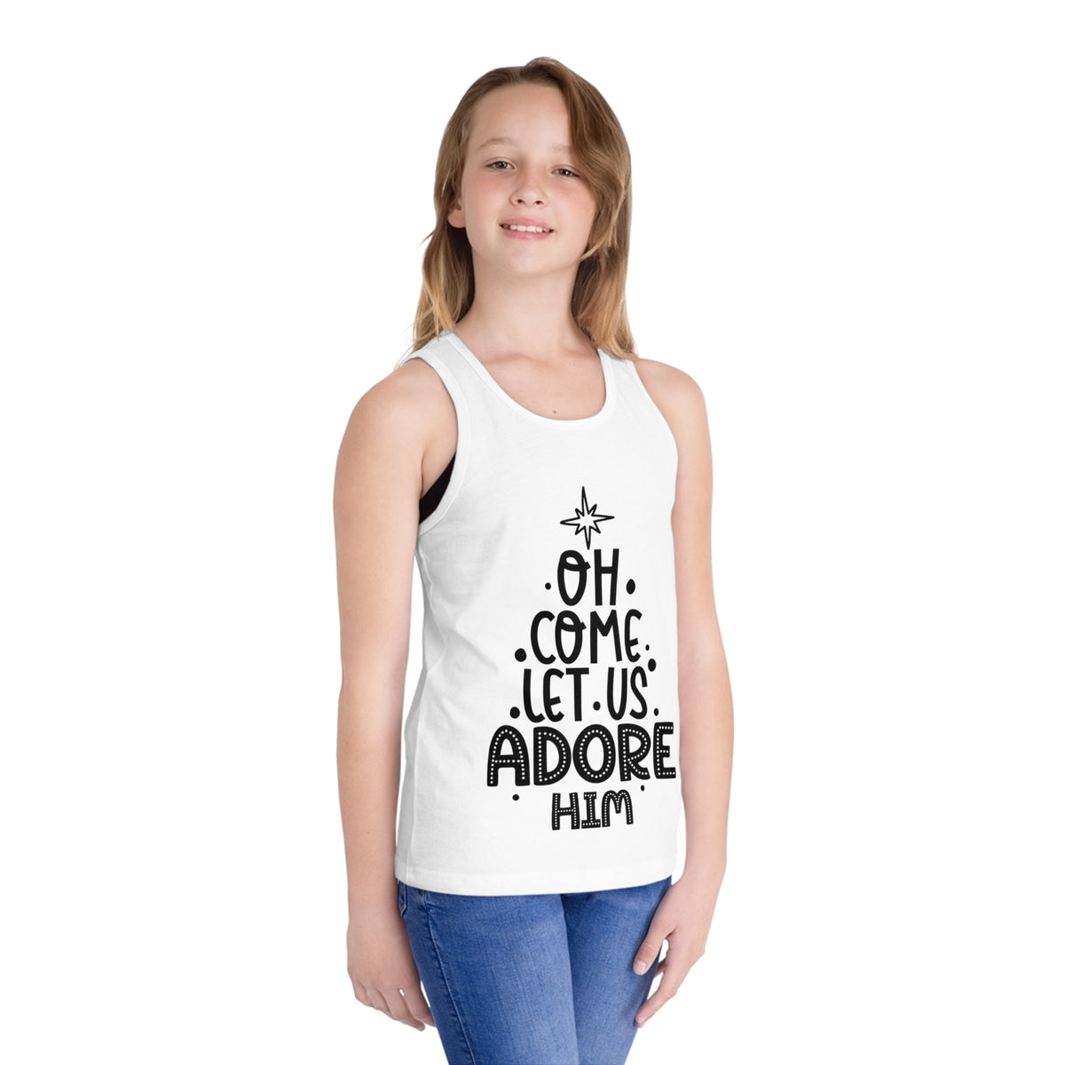 Kid's Jersey Tank Top Adoremosle