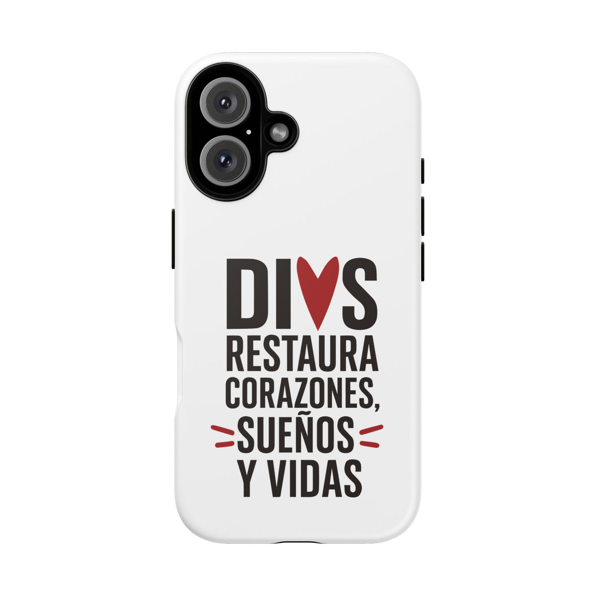 Funda para iPhone - El Dios que restaura – ropa cristiana para niños – foto 2