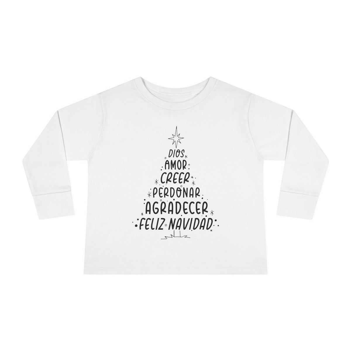 Toddler Long Sleeve Tee Jesús mi Regalo