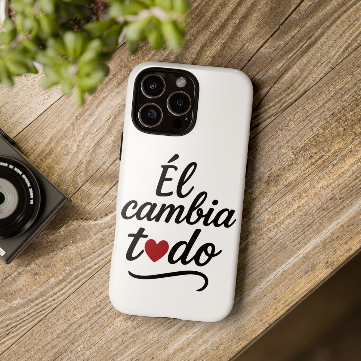 Funda para iPhone El Cambia Todo - El Dios que restaura