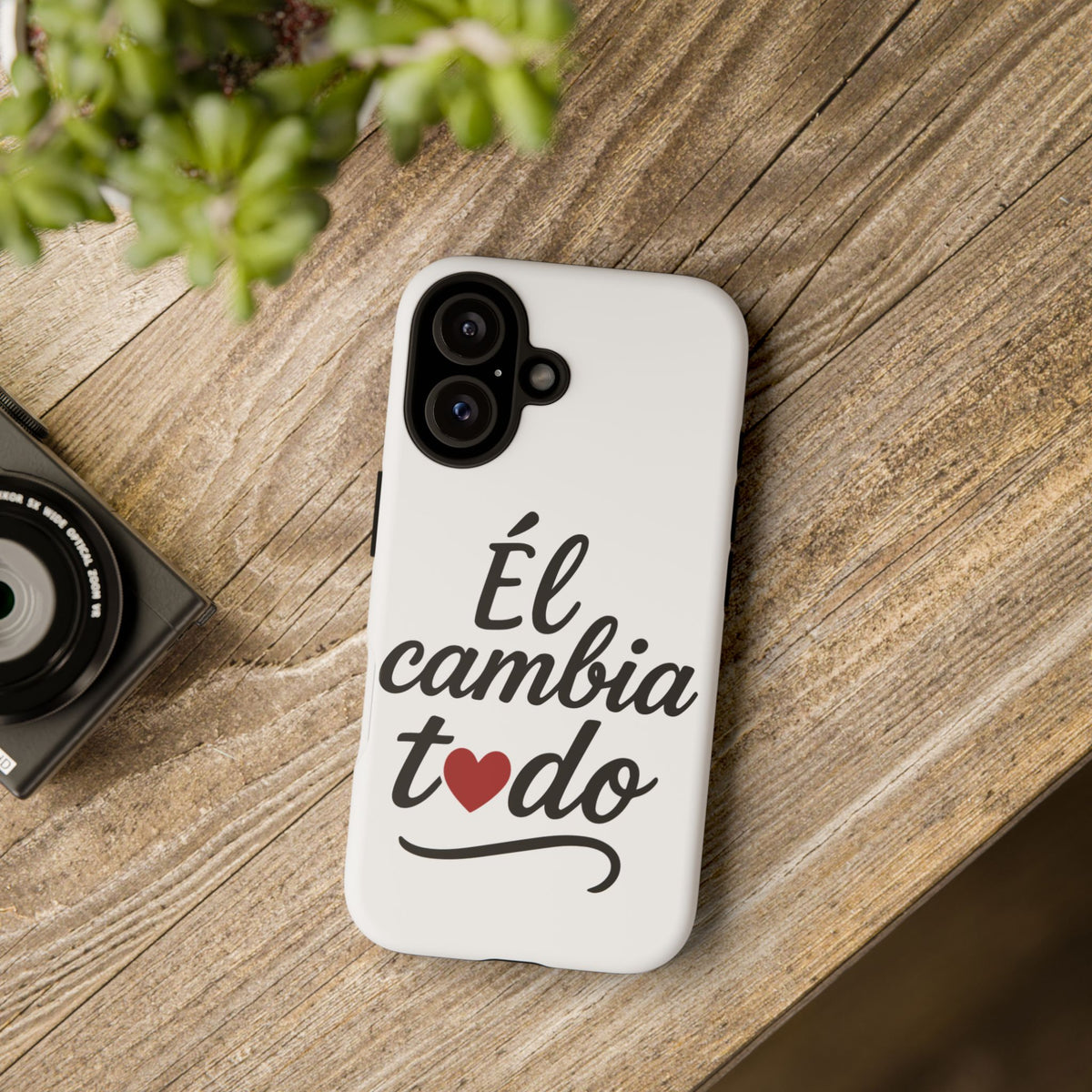 Funda para iPhone El Cambia Todo - El Dios que restaura
