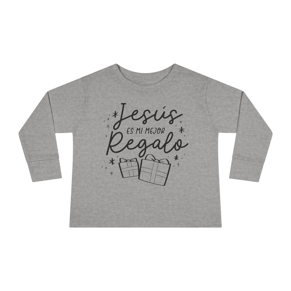 Toddler Long Sleeve Tee Jesús mi Regalo