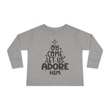 Toddler Long Sleeve Tee Adoremos