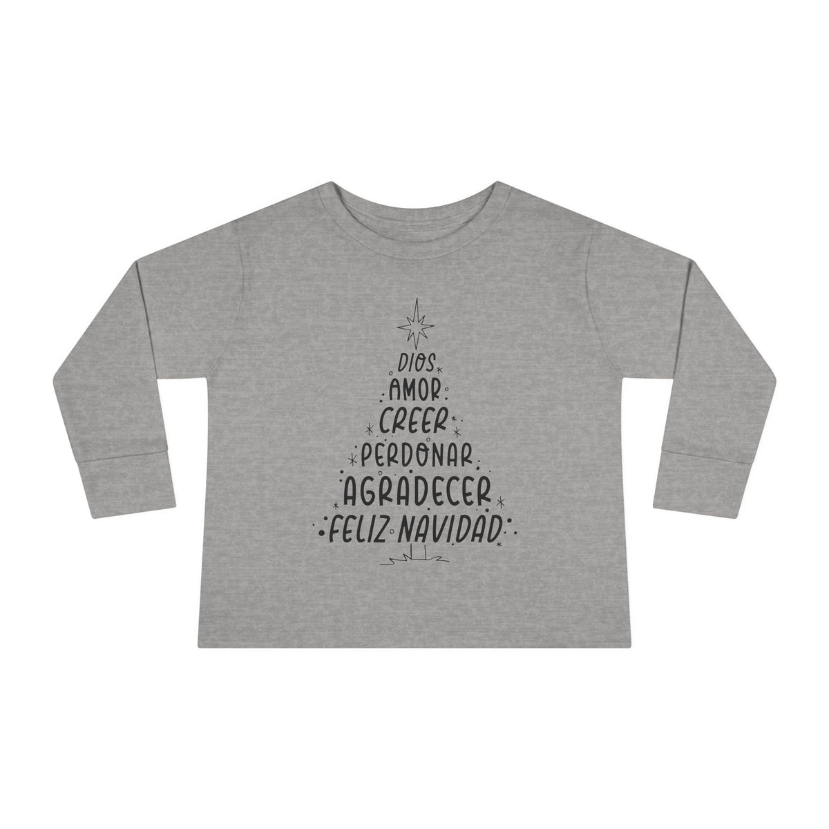 Toddler Long Sleeve Tee Jesús mi Regalo