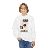 Youth Crewneck Sweatshirt Corazón