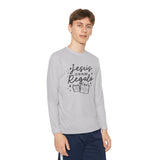 Youth Long Sleeve Competitor Tee Jesús mi Regalo