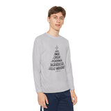 Youth Long Sleeve Competitor Tee Arbol Navidad