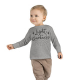 Toddler Long Sleeve Tee Luz en Tinieblas