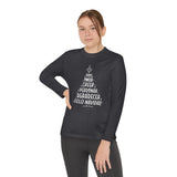 Youth Long Sleeve Competitor Tee Arbol Navidad
