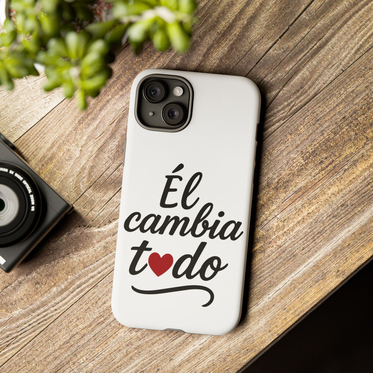 Funda para iPhone El Cambia Todo - El Dios que restaura