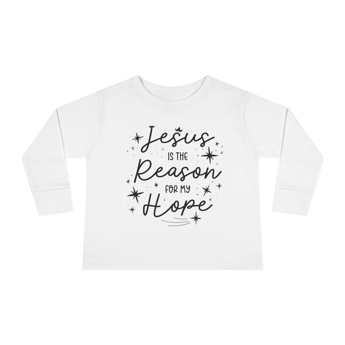 Toddler Long Sleeve Tee Esperanza – ropa cristiana para niños
