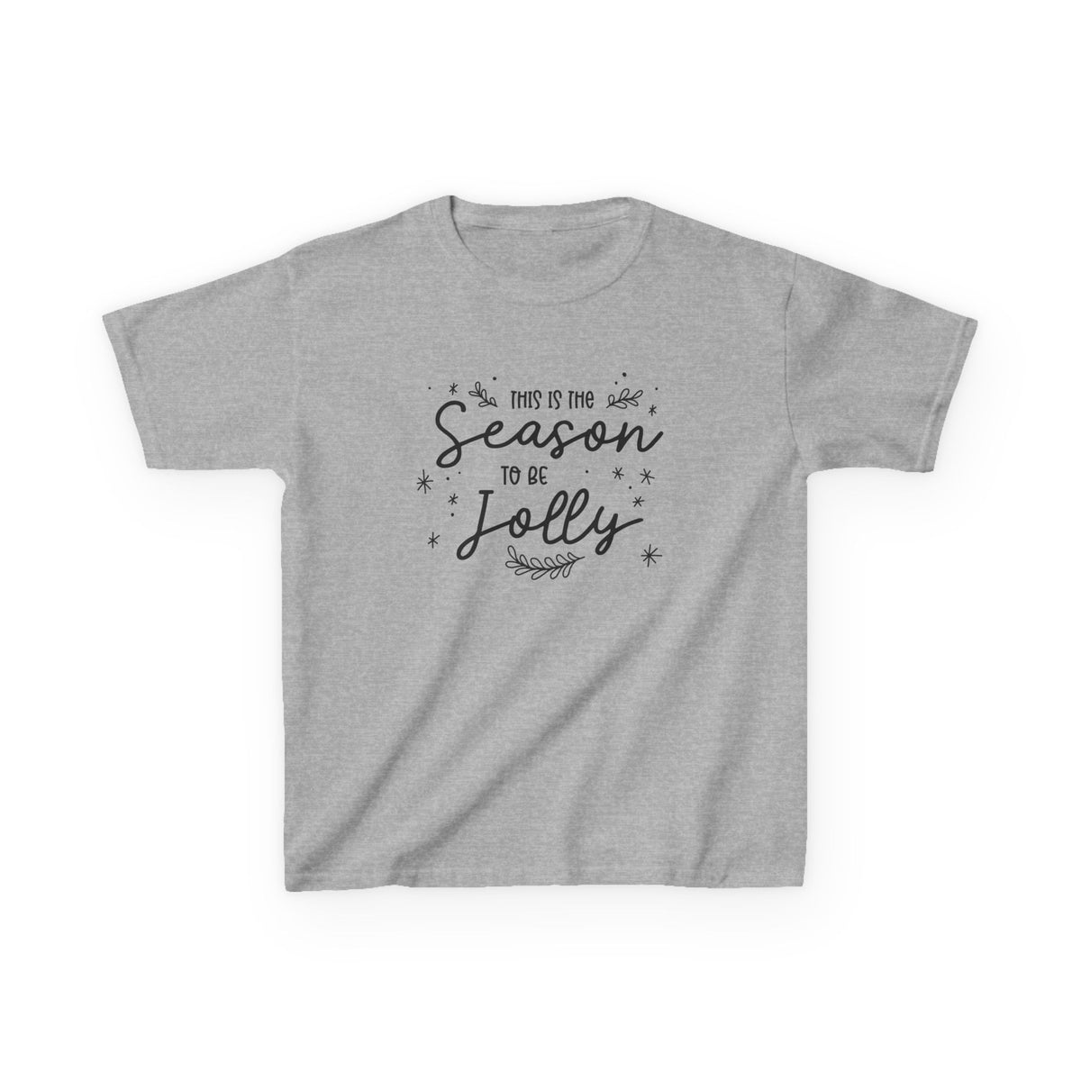 Kids Heavy Cotton™ Tee Temporada de Alegría