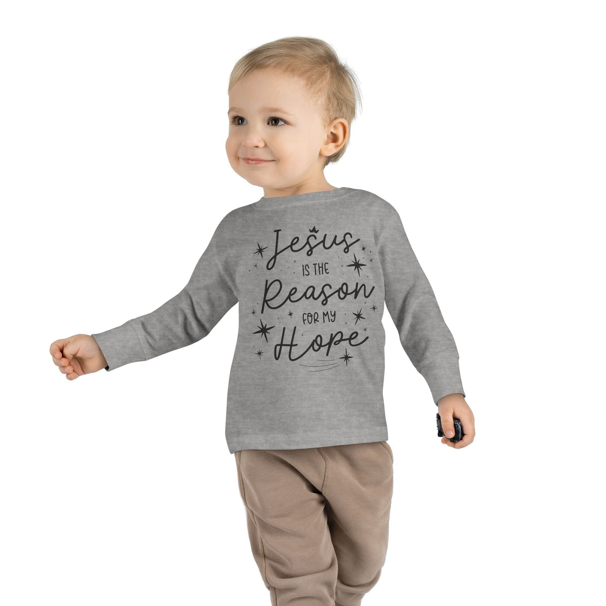 Toddler Long Sleeve Tee Esperanza – ropa cristiana para niños – foto 7