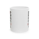 Ceramic Mug, (11oz, 15oz) Dios restaura