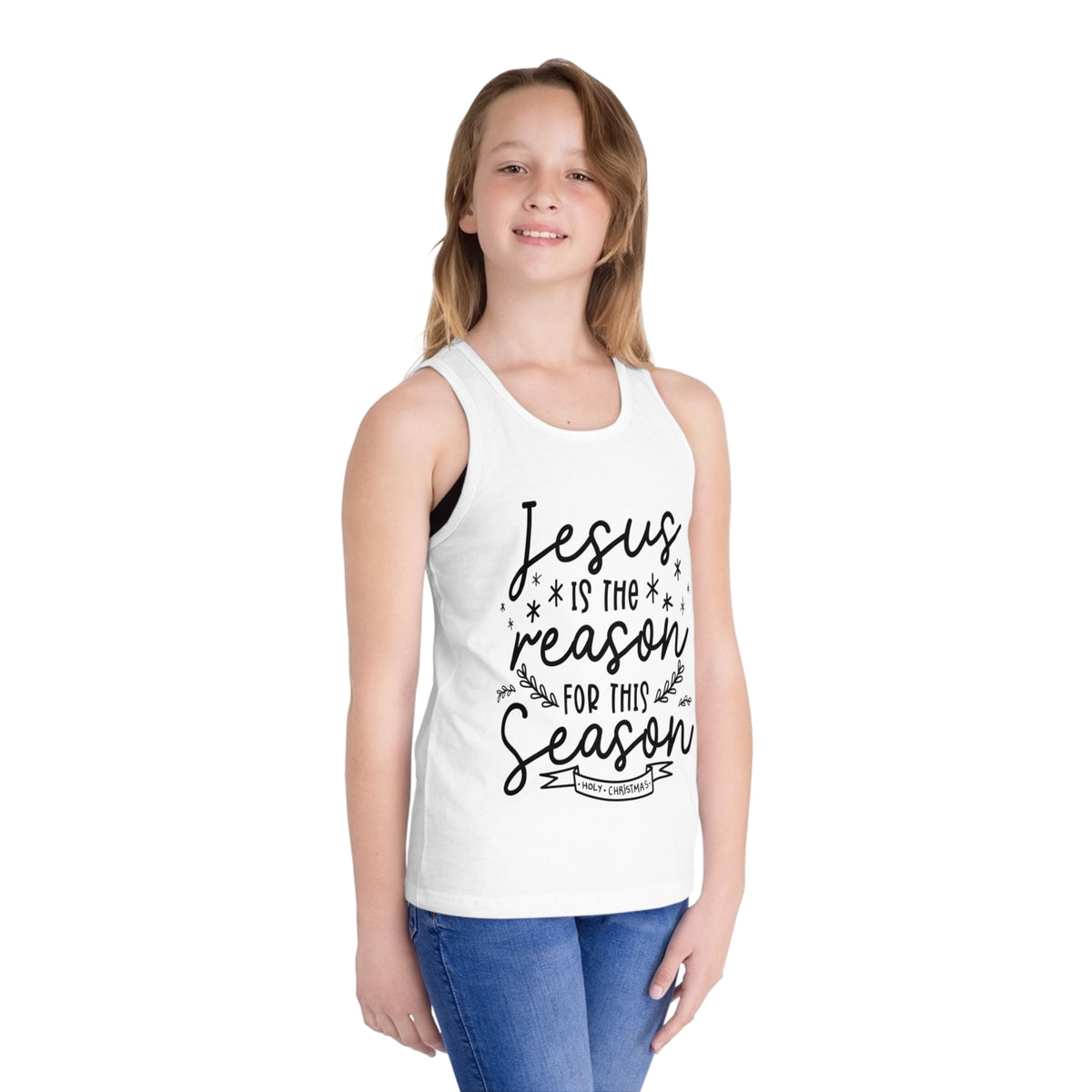Kid's Jersey Tank Top Jesus la Razón