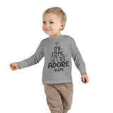 Toddler Long Sleeve Tee Adoremos