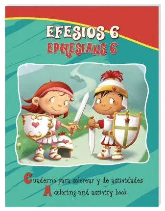 Efesios 6 – Cuaderno para colorear / Coloring book – Ephesians 6