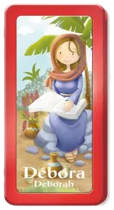 Estuche escolar bíblico - Débora / Biblical pencil case – Deborah