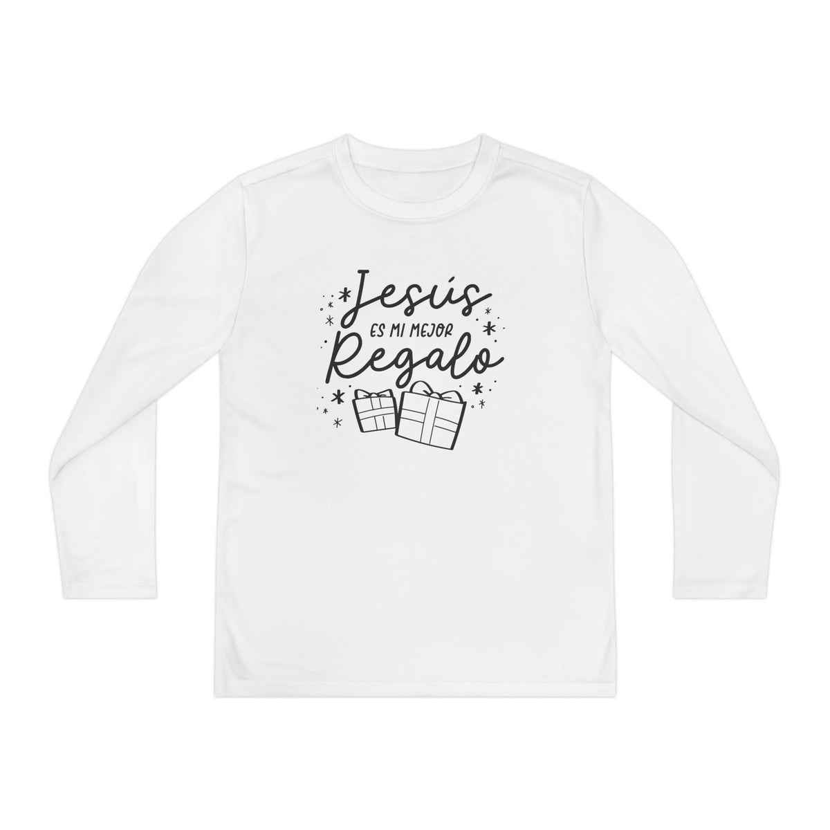 Youth Long Sleeve Competitor Tee Jesús mi Regalo