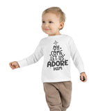 Toddler Long Sleeve Tee Adoremos