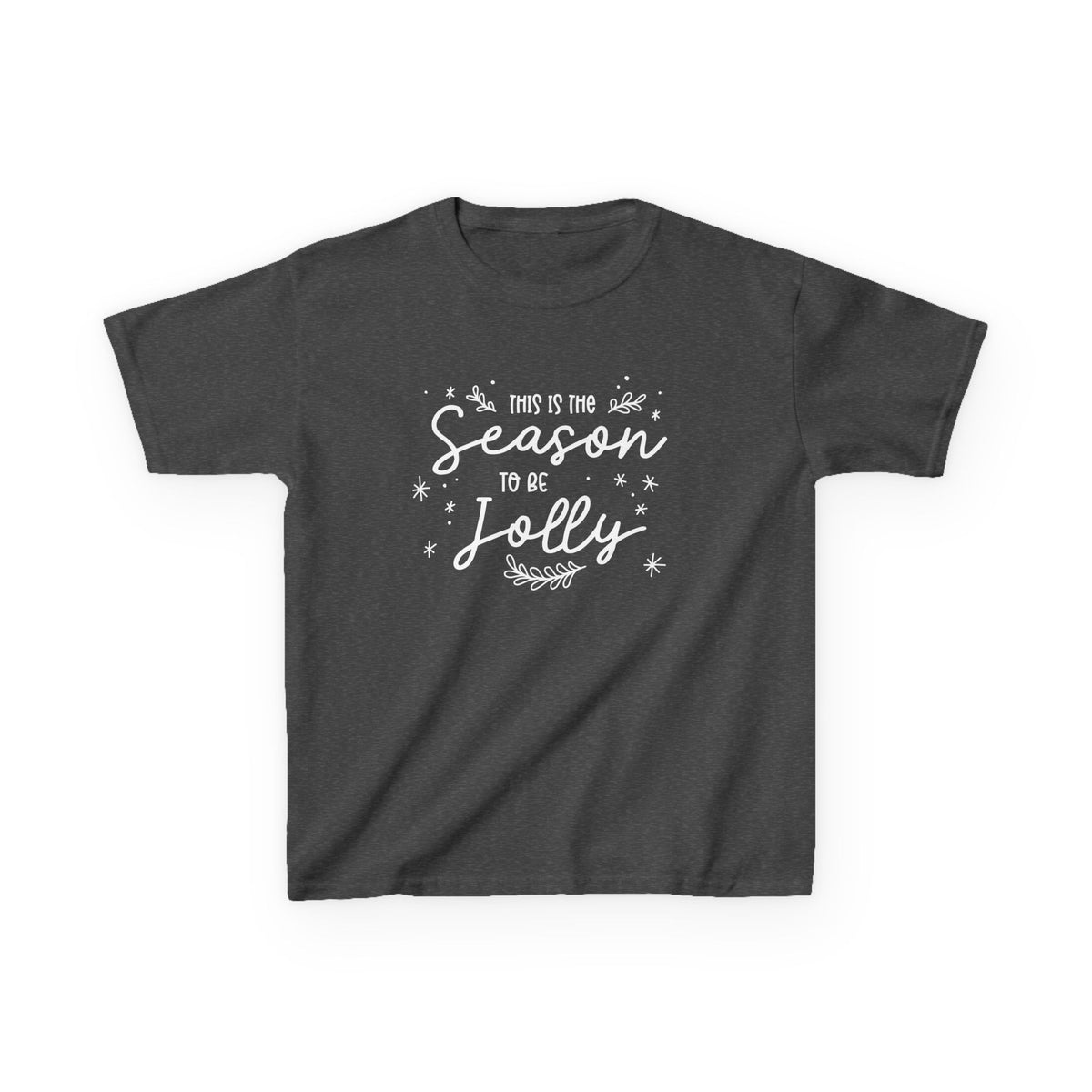 Kids Heavy Cotton™ Tee Temporada de Alegría