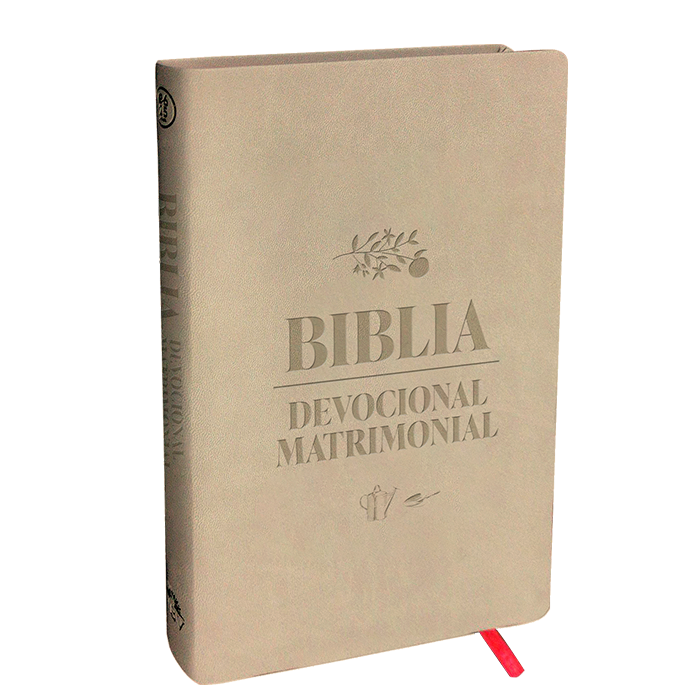 Biblia devocional matrimonial NBV - edición de lujo