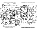 Libro de colorear Gigante - Daniel Personajes de la Biblia / Giants Bible People - Daniel Bible People