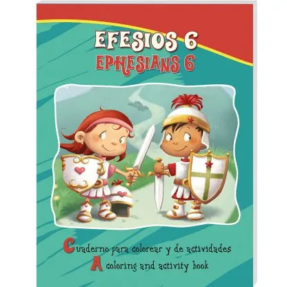 Efesios 6 – Cuaderno para colorear / Coloring book – Ephesians 6