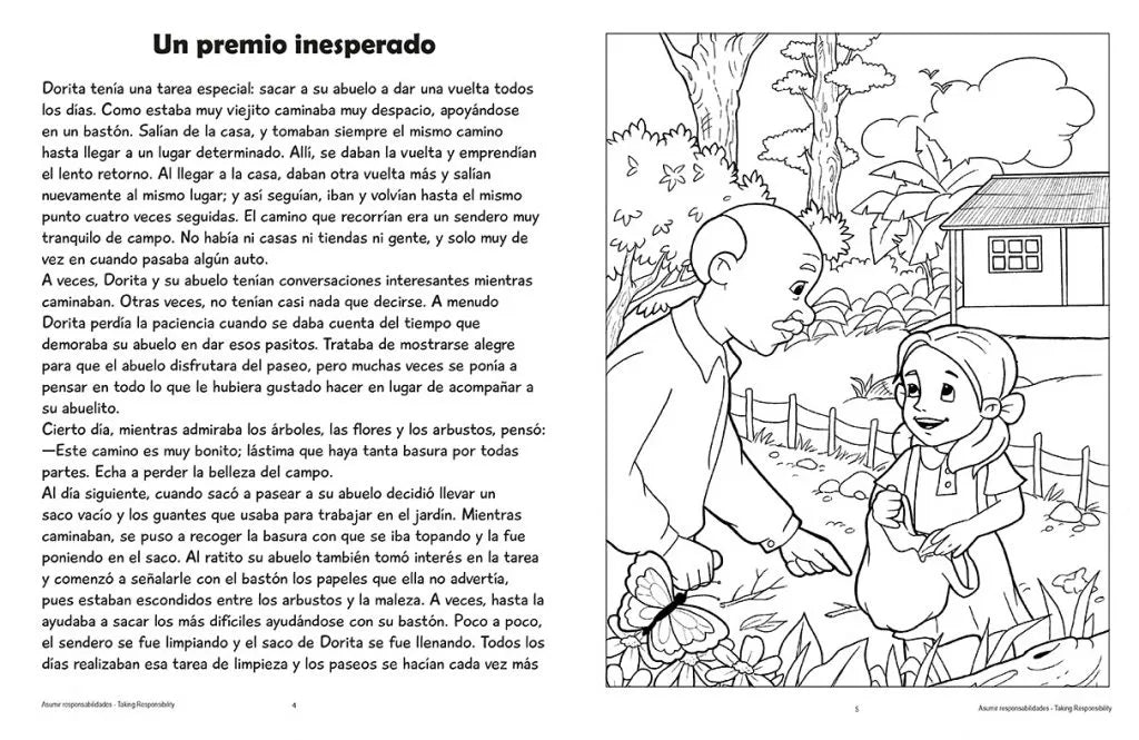 Asumir Responsabilidades – Formación en valores / Character building – Taking responsability – libro cristiano en español – foto 2