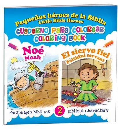 Noé y El siervo fiel – Cuaderno para colorear / Coloring book – Noah and Faithful sevant