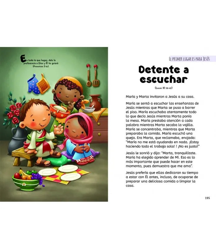 La Biblia formando valores
