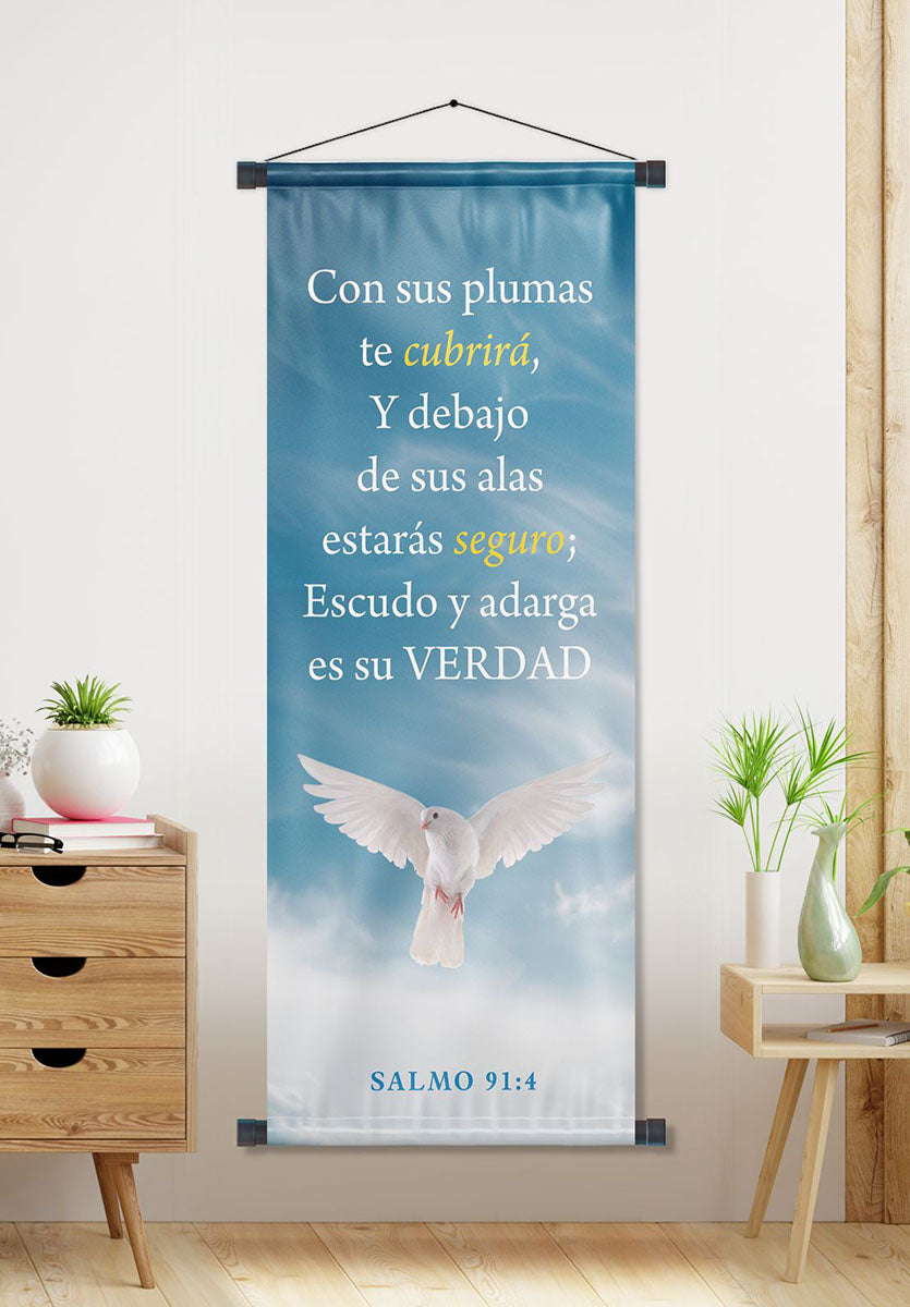 BANNER Salmo 91:4