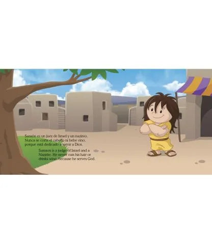Sansón – Pequeños héroes de la Biblia / Little heroes of the Bible – Samson – Biblia en español – foto 2