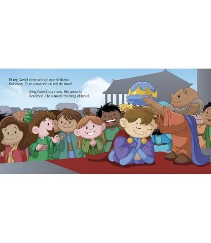 Salomón – Pequeños héroes de la Biblia / Little heroes of the Bible – Solomon – Biblia en español – foto 2
