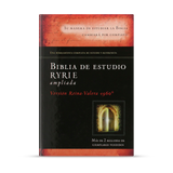 Biblia de Estudio Ryrie ampliada RVR60 (Tapa Dura)