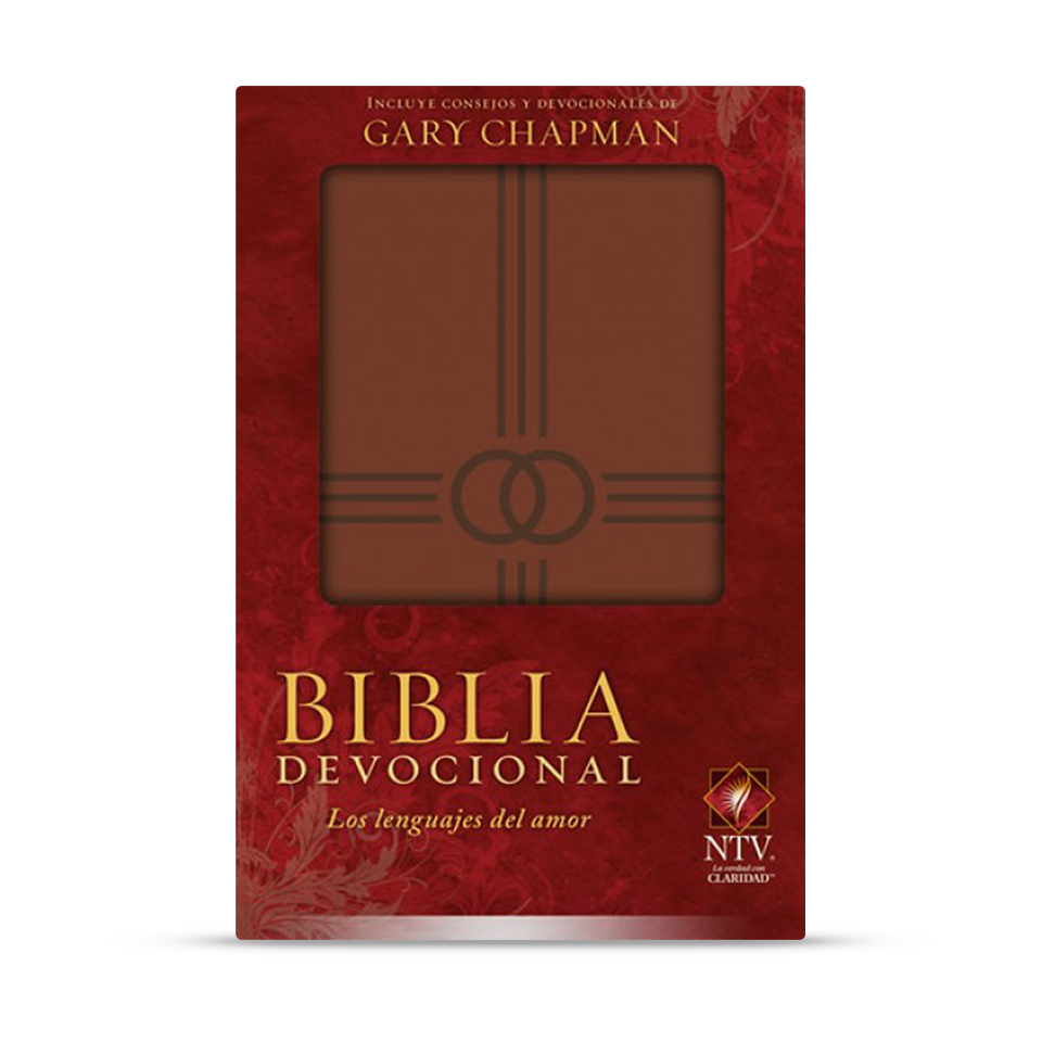 Biblia Devocional - Los lenguajes del amor NTV  (Duotono marrón)