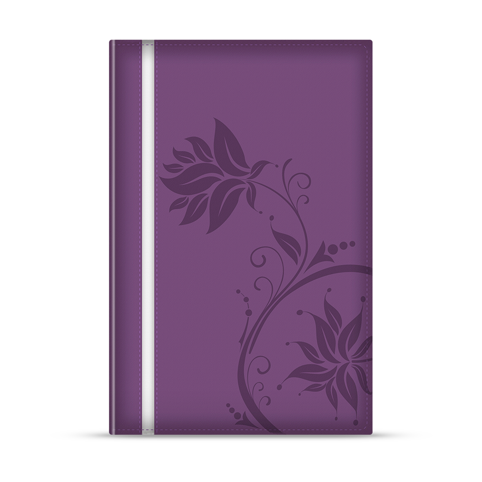 Biblia de la mujer conforme al corazón de Dios RVR60 - Morado