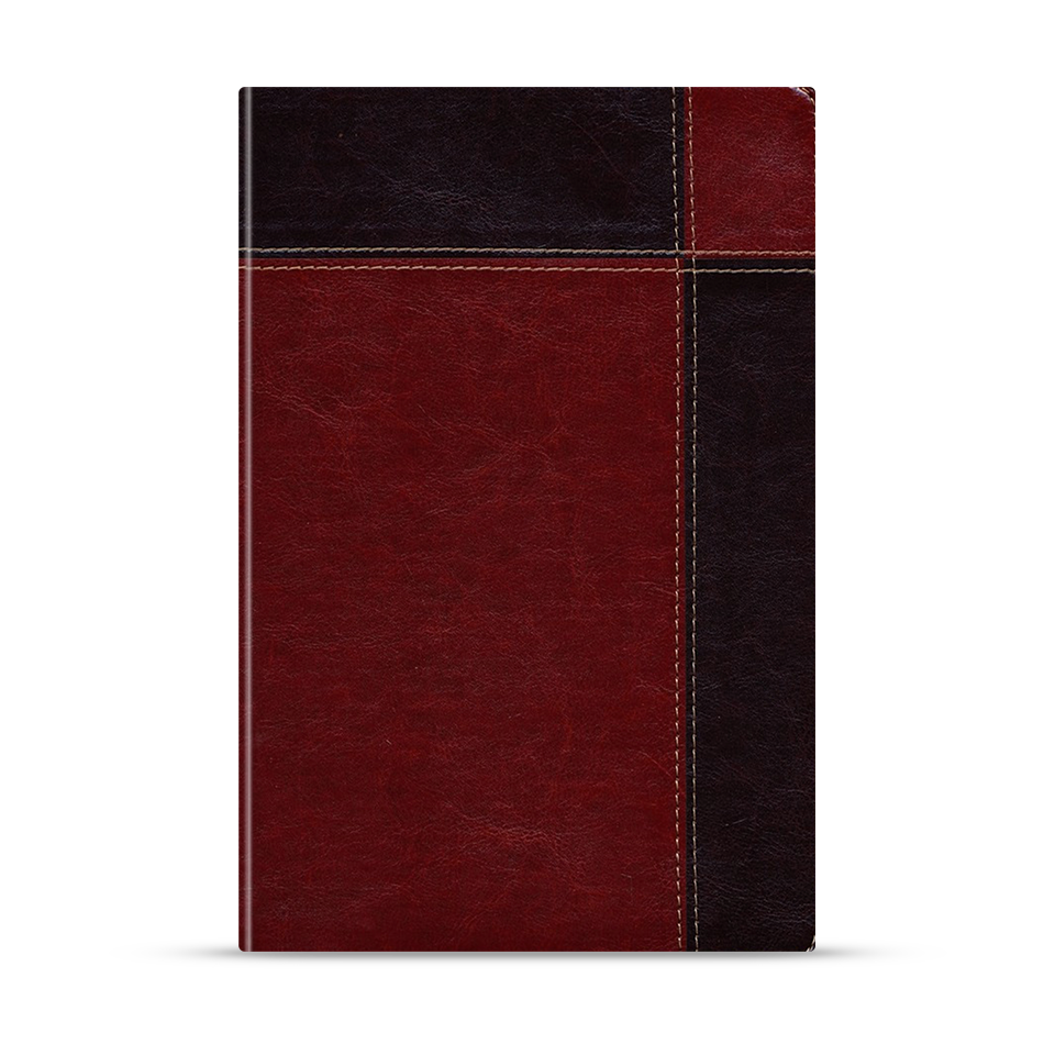 Biblia de Estudio Ryrie ampliada RVR60 (Duotono Marrón)
