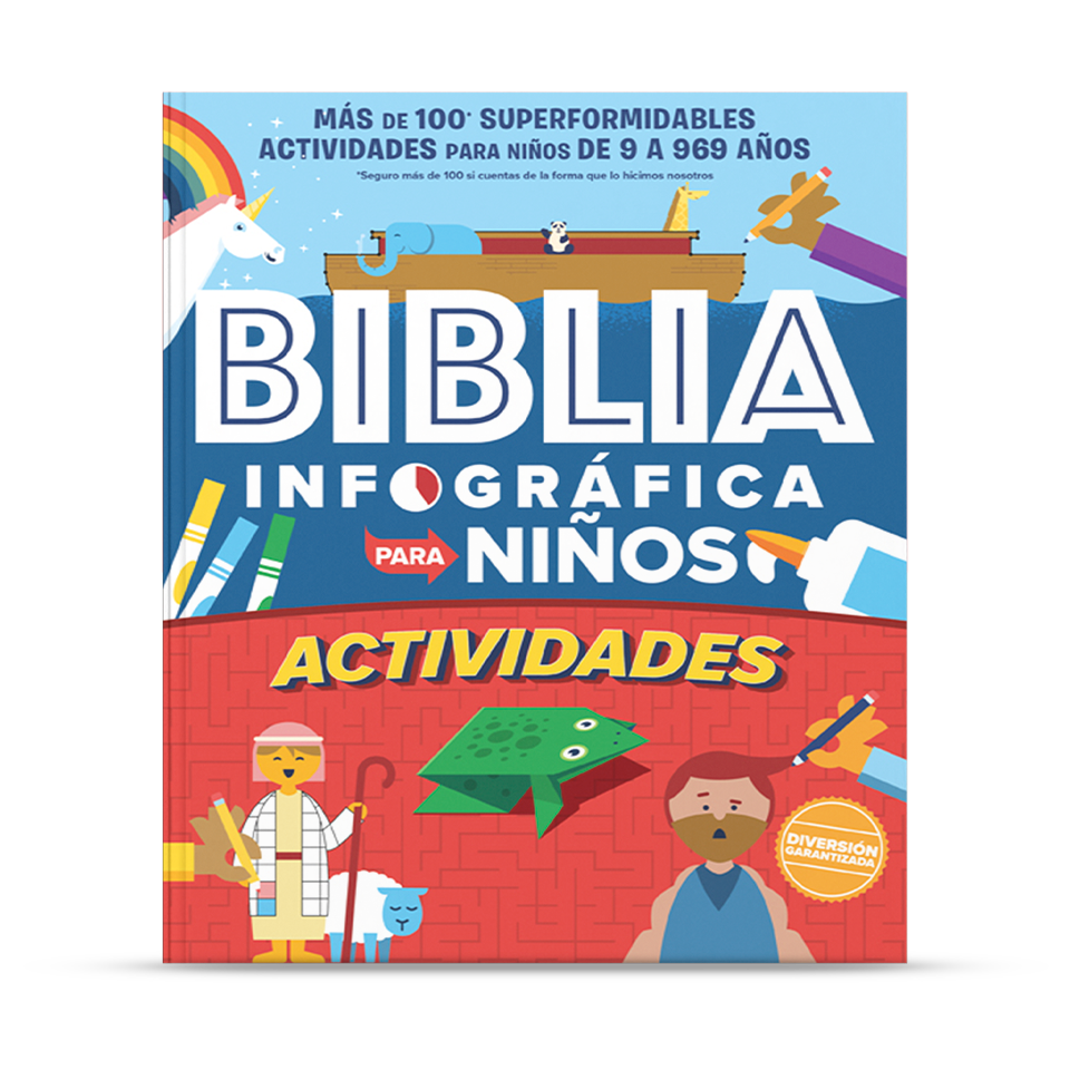 Biblia infográfica para niños - Libro de actividades