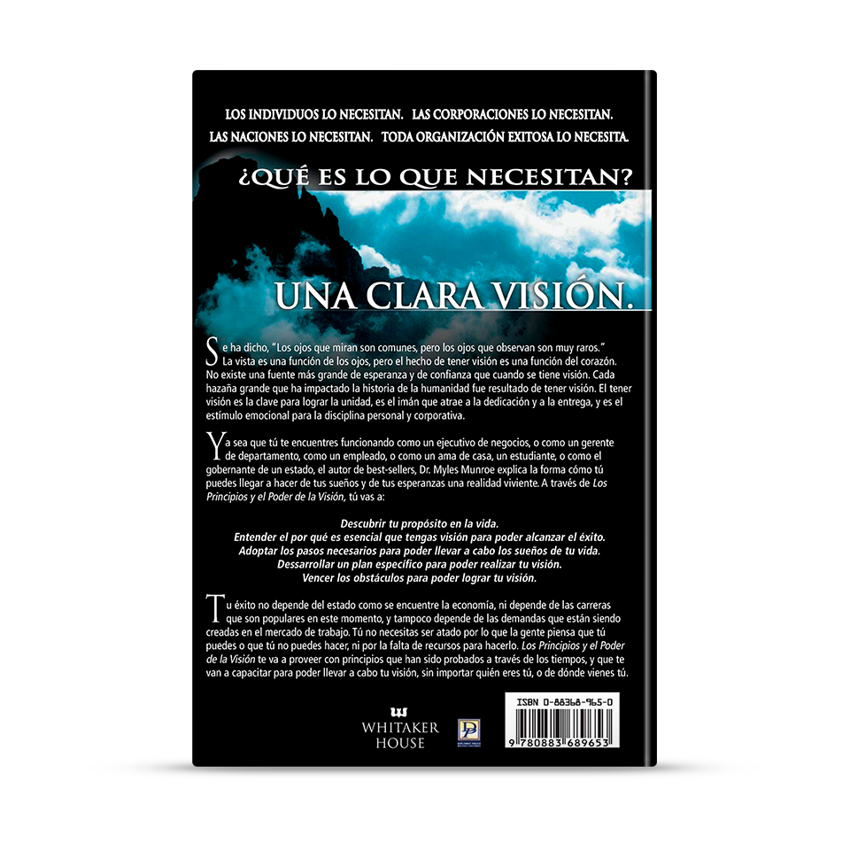 Los principios y poder de la visión – Myles Munroe – libro cristiano en español – foto 2
